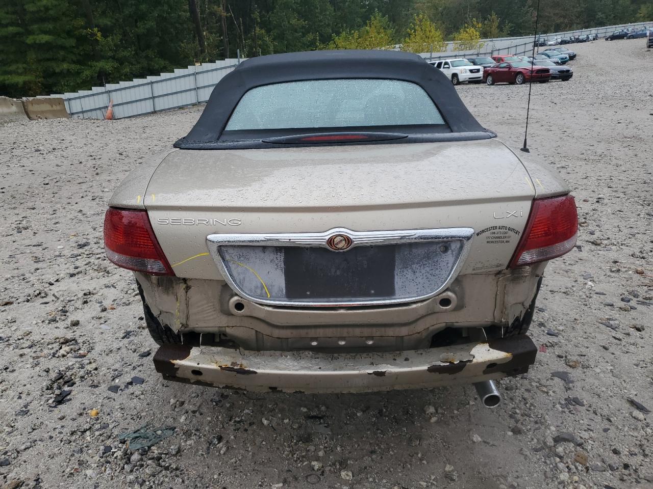 2002 Chrysler Sebring Lxi VIN: 1C3EL55RX2N302150 Lot: 81300405