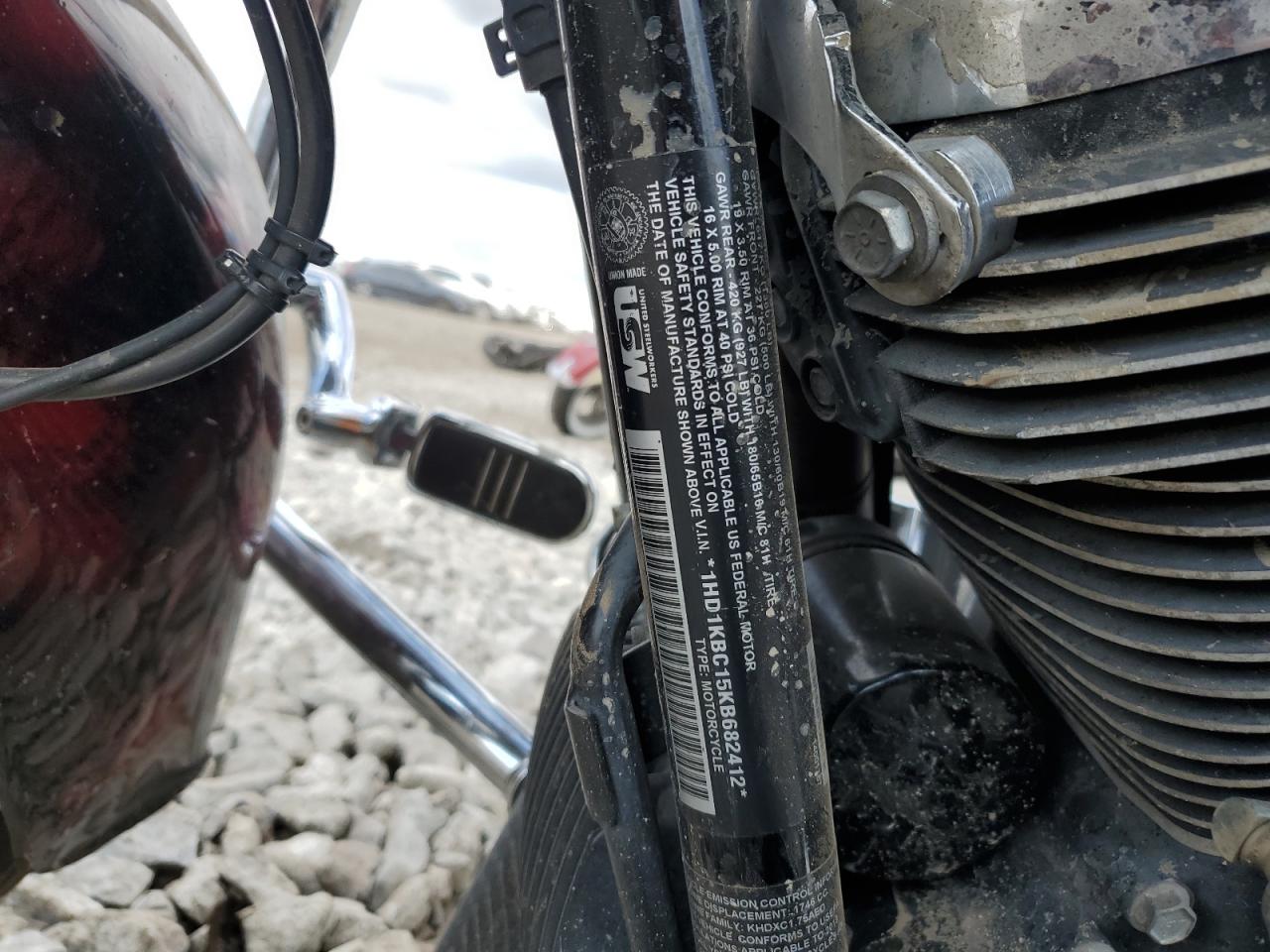 2019 Harley-Davidson Flhx VIN: 1HD1KBC15KB682412 Lot: 71552465