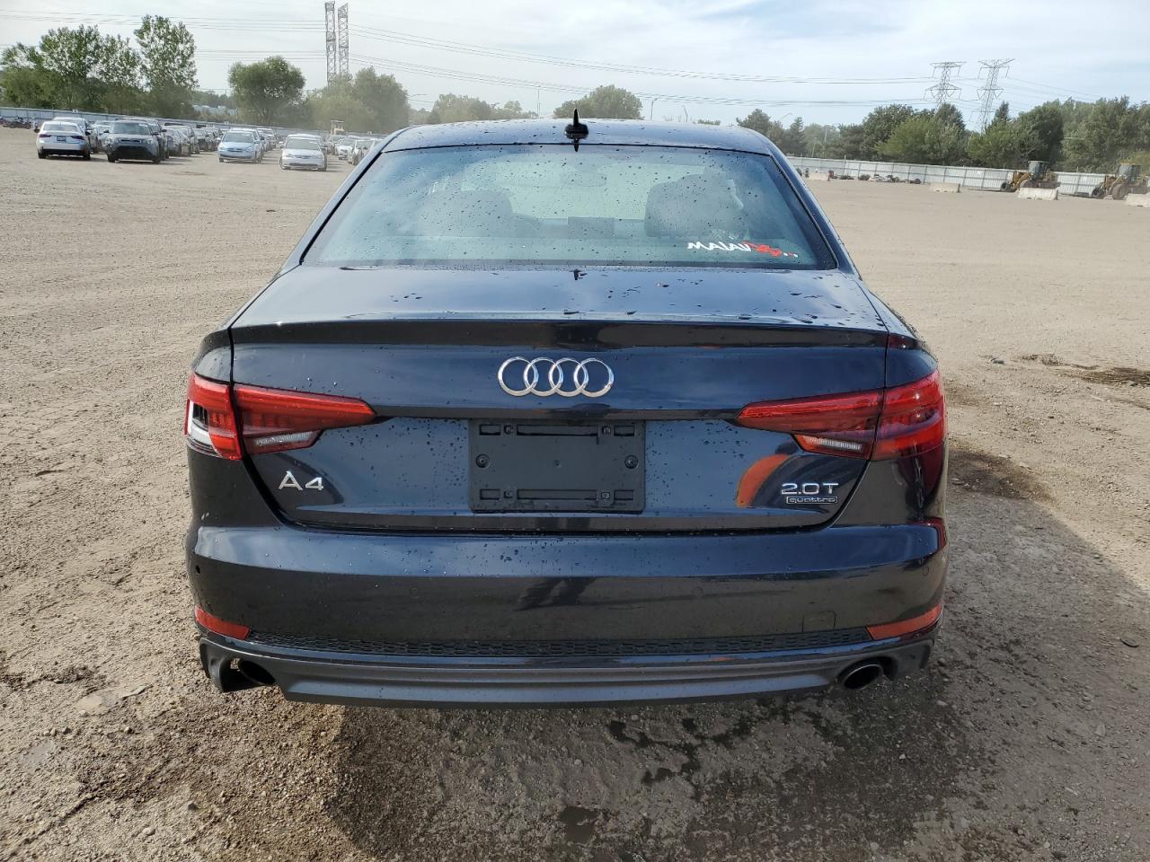 2017 Audi A4 Premium Plus VIN: WAUENAF46HN033569 Lot: 80101055