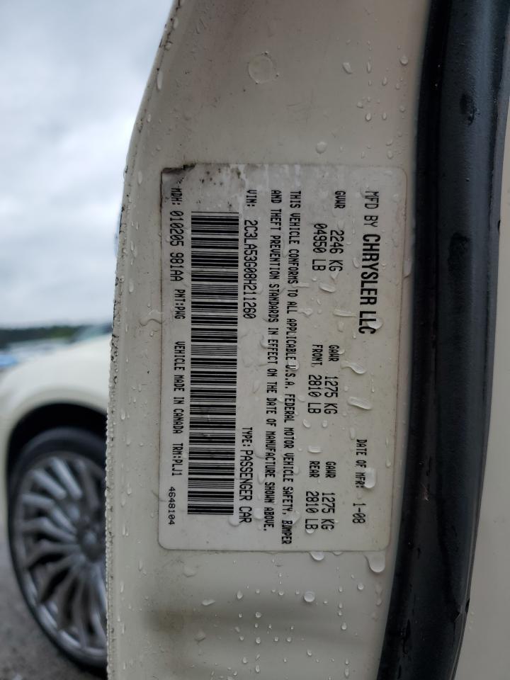 2008 Chrysler 300 Touring VIN: 2C3LA53G08H211260 Lot: 84802805