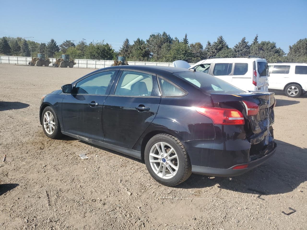 2016 Ford Focus Se black null gasoline 1FADP3F27GL357701 photo #3