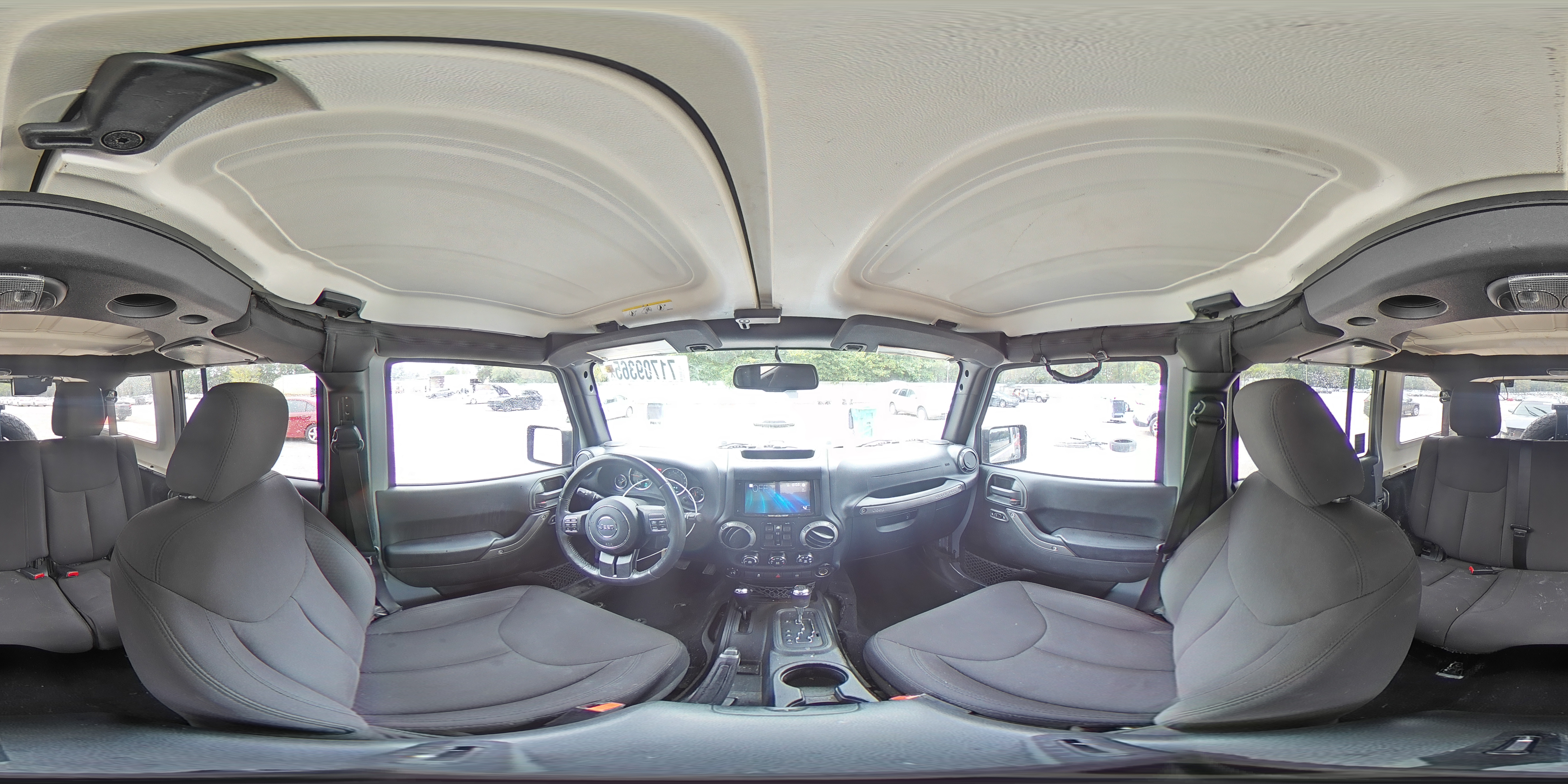 2017 Jeep Wrangler Unlimited Sport VIN: 1C4BJWDG4HL588799 Lot: 71709365