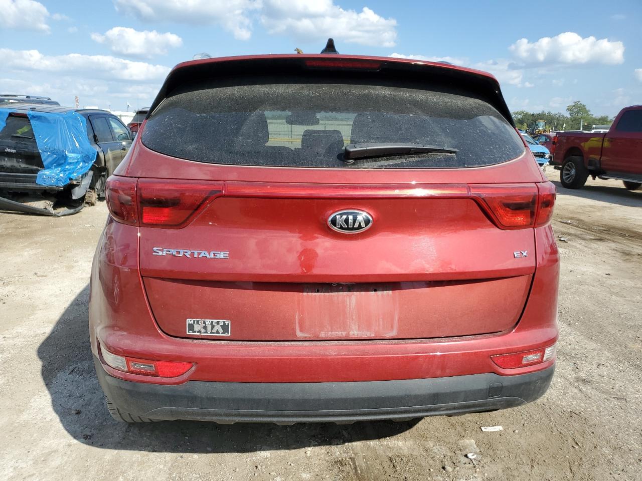 2017 Kia Sportage Ex VIN: KNDPNCAC0H7262825 Lot: 81725185