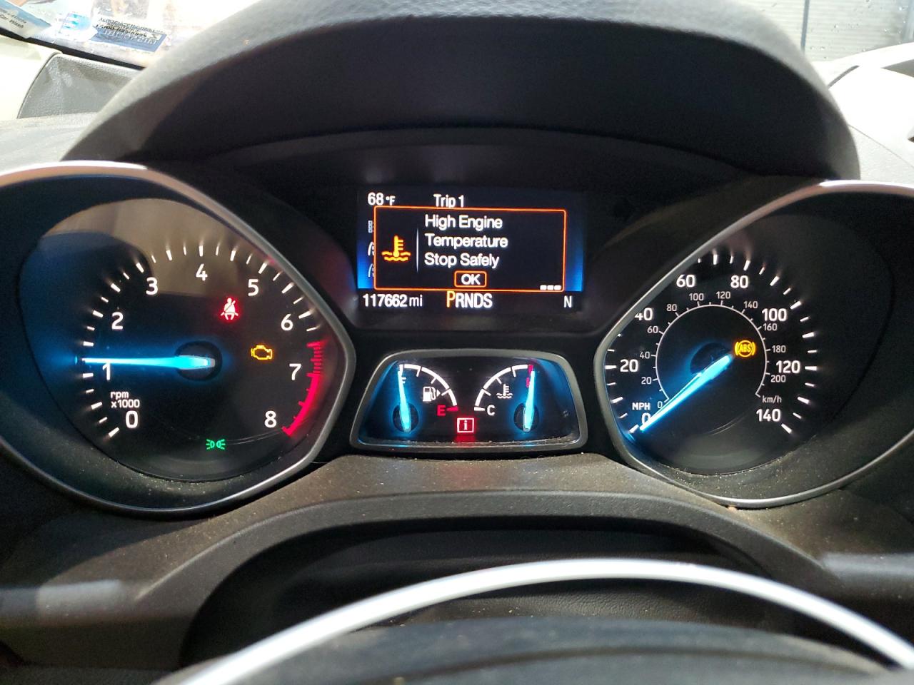 2017 Ford Escape Se VIN: 1FMCU0GD9HUD08343 Lot: 83815675