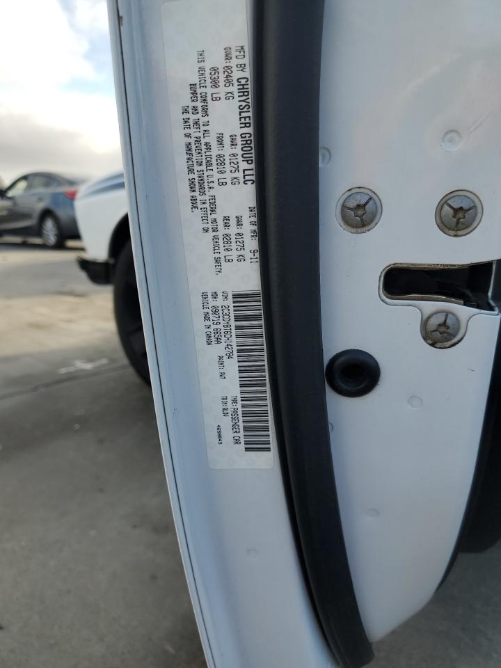 2012 Dodge Challenger R/T VIN: 2C3CDYBT6CH142784 Lot: 72089455