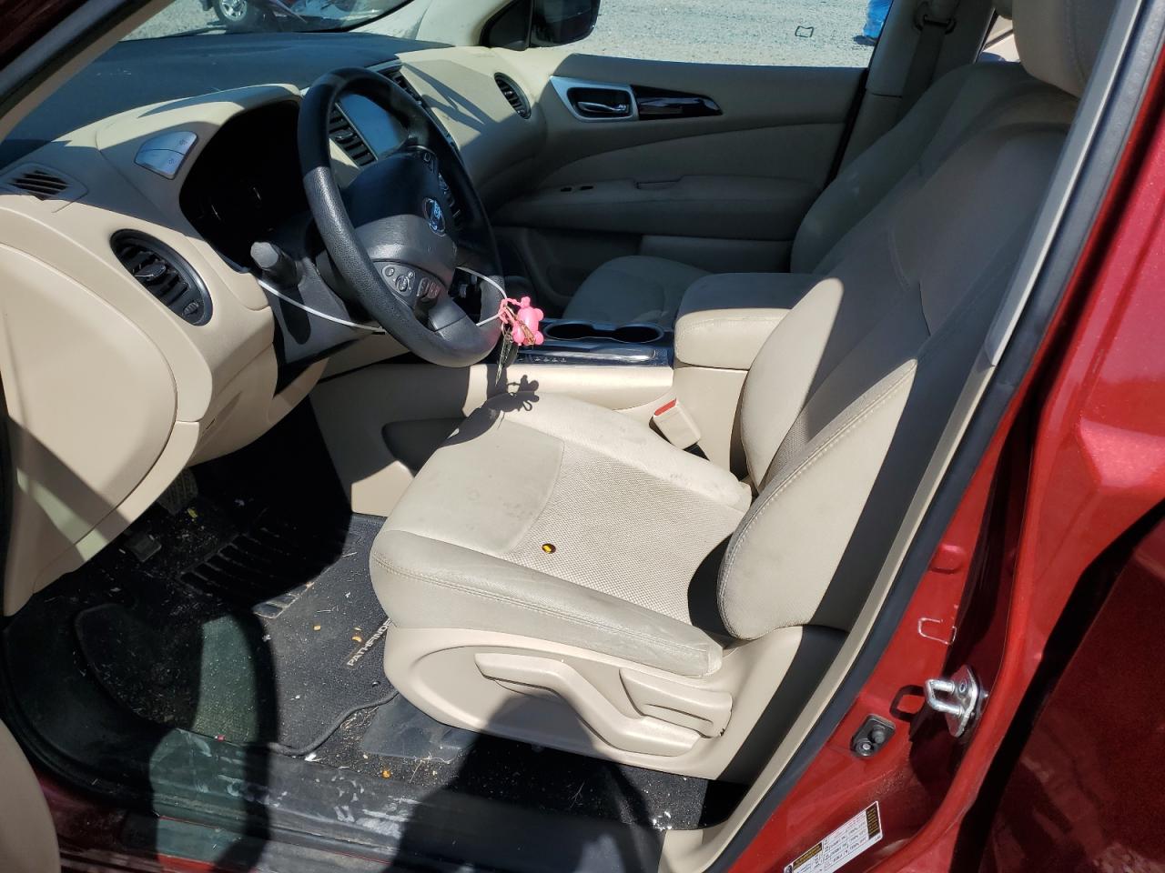 2017 Nissan Pathfinder S VIN: 5N1DR2MN9HC900989 Lot: 84254515