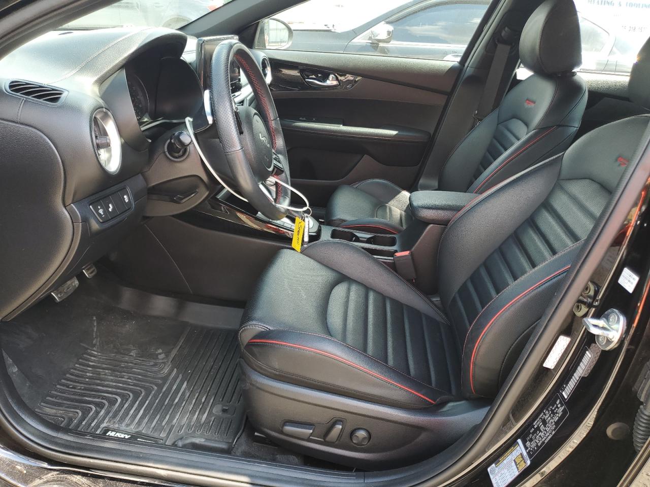 2022 Kia Forte Gt VIN: 3KPF44ACXNE437324 Lot: 80676775