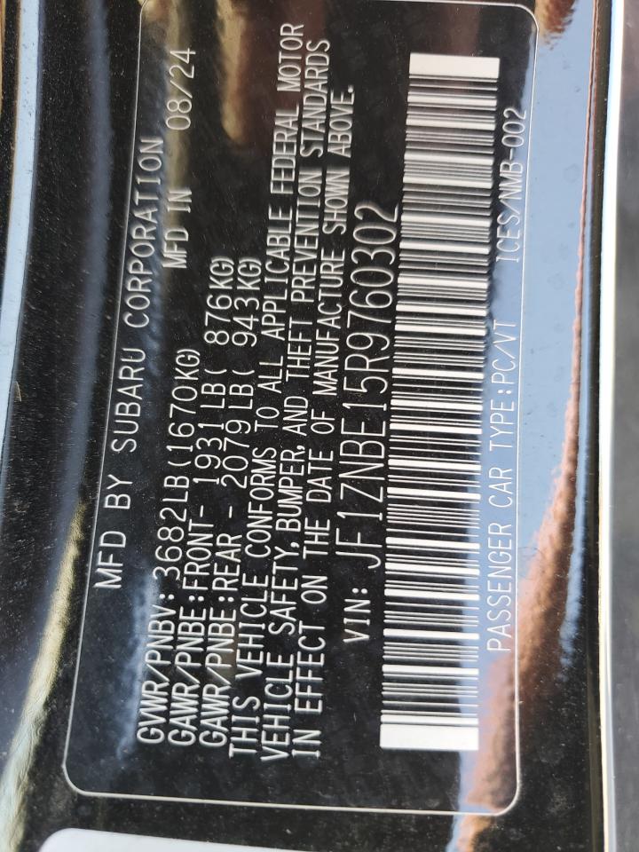 2024 Toyota Gr 86 Premium VIN: JF1ZNBE15R9760302 Lot: 80476715