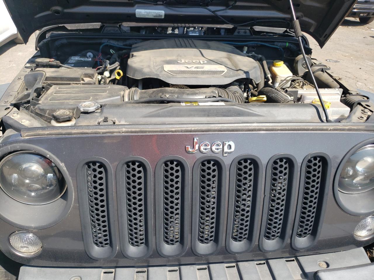 2016 Jeep Wrangler Unlimited Sport VIN: 1C4BJWDGXGL325134 Lot: 80110015