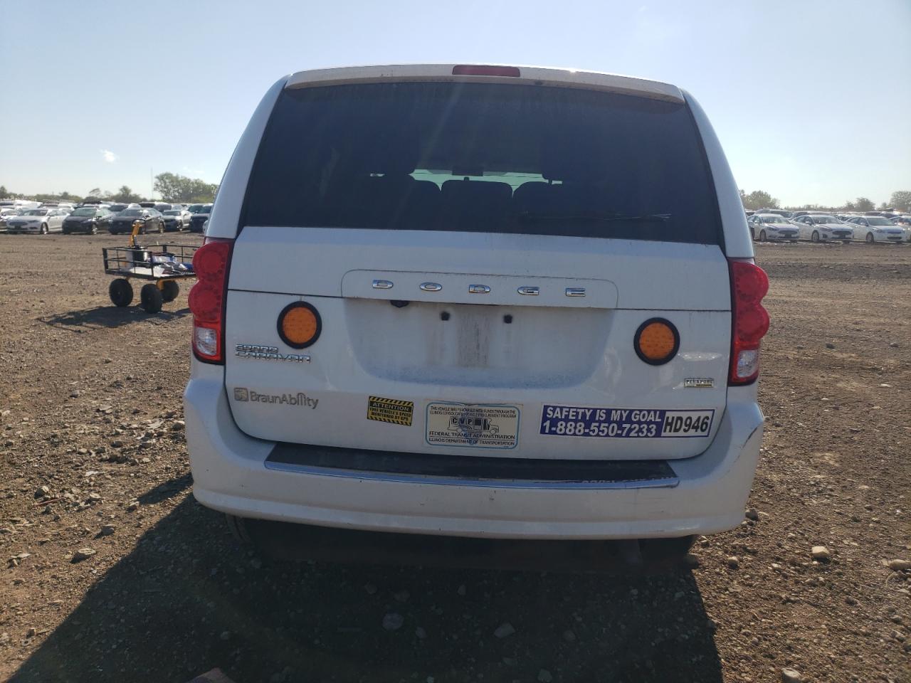 2017 Dodge Grand Caravan Se VIN: 2C7WDGBG9HR797967 Lot: 71158145