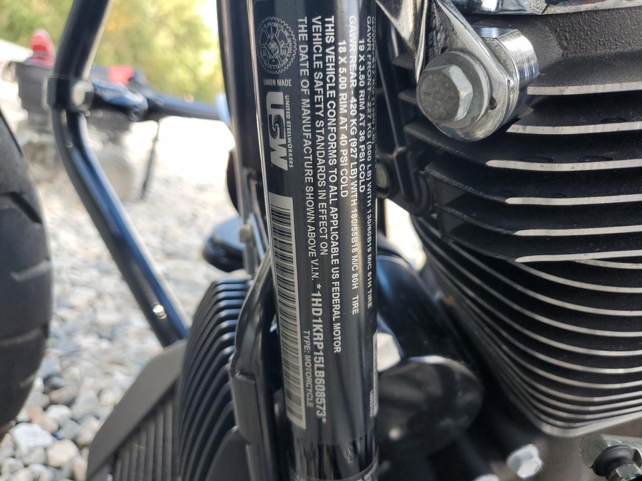 2020 Harley-Davidson Flhxs VIN: 1HD1KRP15LB608573 Lot: 81732055