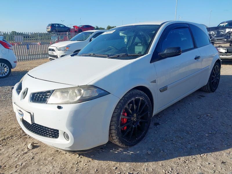 2008 RENAULT MEGANE 2.0 T 16V RENAULTSPORT 230 F1 TEAM R26 3DR for sale at Copart CORBY