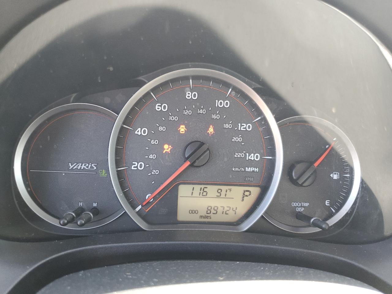 2012 Toyota Yaris VIN: JTDKTUD37CD535755 Lot: 80723255