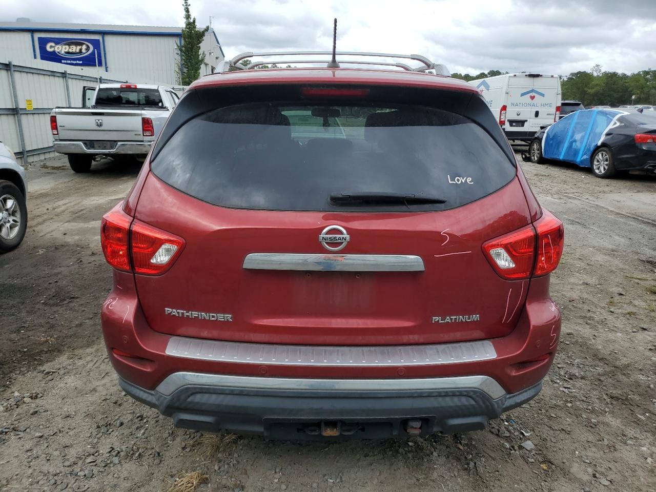 2017 Nissan Pathfinder S VIN: 5N1DR2MN0HC655709 Lot: 81880025