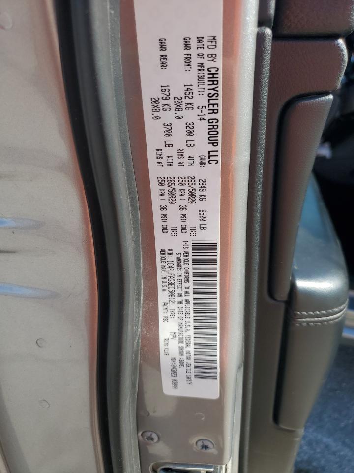 2014 Jeep Grand Cherokee Laredo VIN: 1C4RJFAG8EC506121 Lot: 82053035