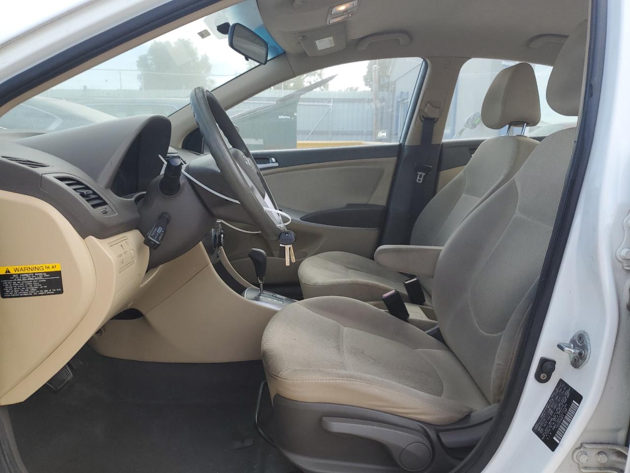 2012 Hyundai Accent Gls VIN: KMHCT4AEXCU253289 Lot: 84296065