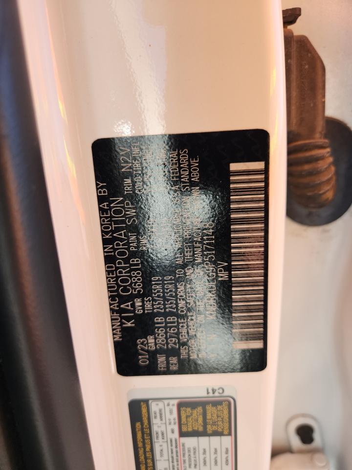 2023 Kia Sorento Sxp VIN: KNDRKDLG9P5171148 Lot: 71558825