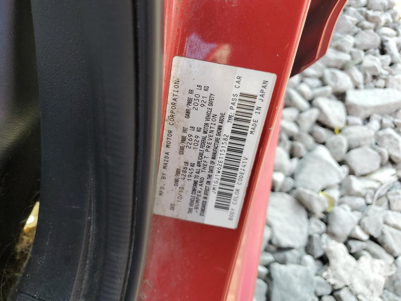 2014 Mazda 6 Grand Touring VIN: JM1GJ1W62E1151582 Lot: 80882225