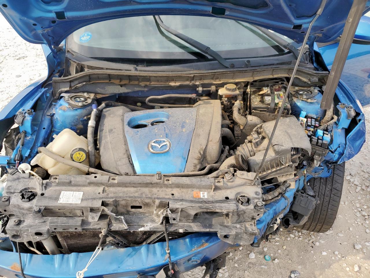 2012 Mazda 3 I VIN: JM1BL1V73C1556247 Lot: 81253455