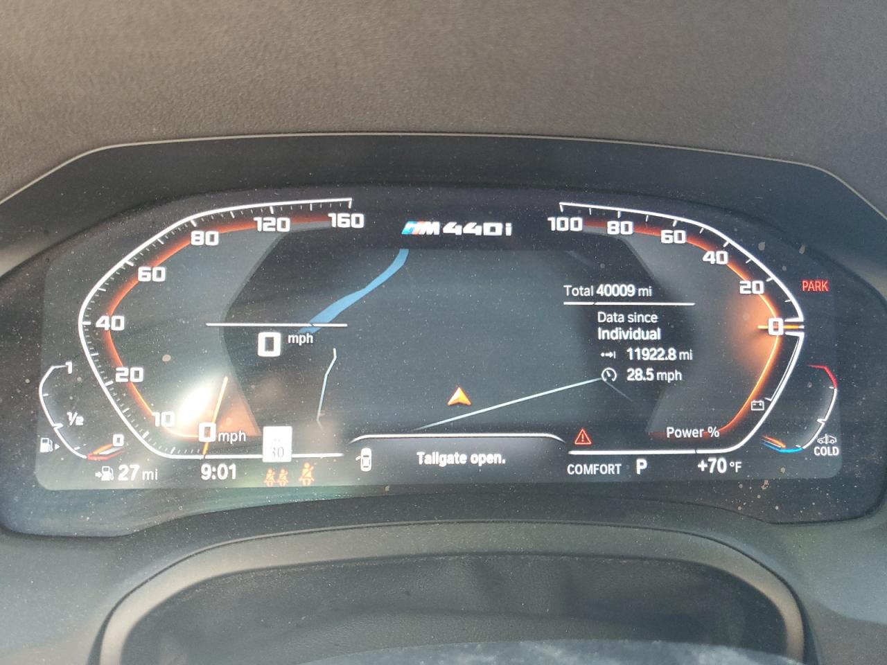 2021 BMW M440I VIN: WBA53AT09MCH35725 Lot: 70726815