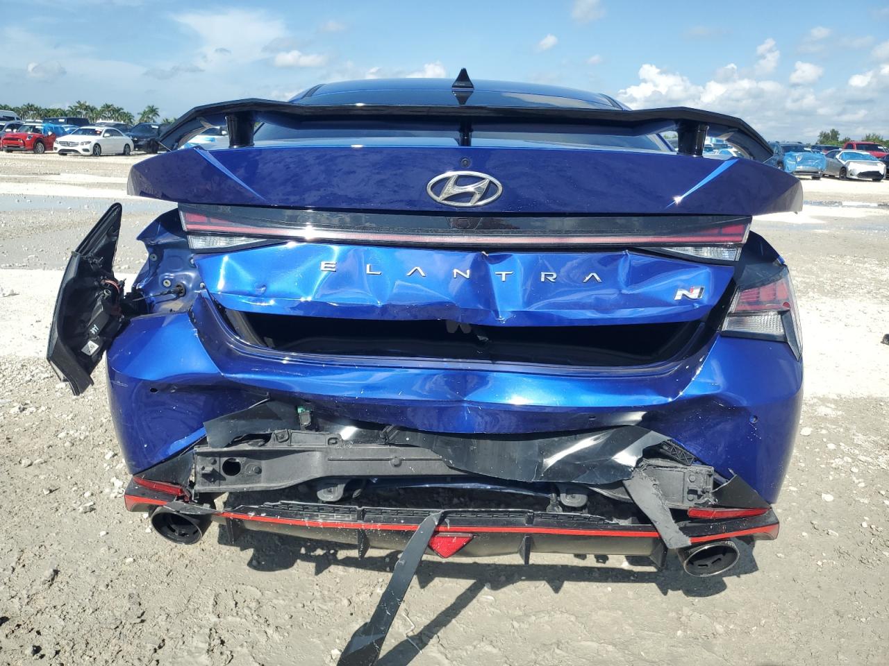 2022 Hyundai Elantra N VIN: KMHLW4AK3NU005238 Lot: 81024245