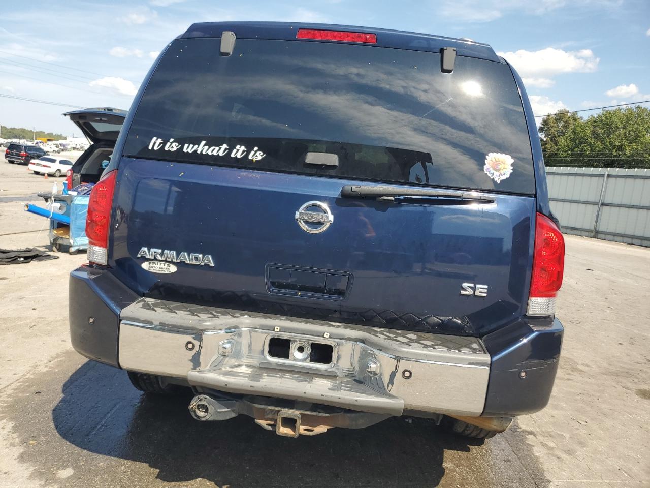 2007 Nissan Armada Se VIN: 5N1BA08A57N702990 Lot: 81308815