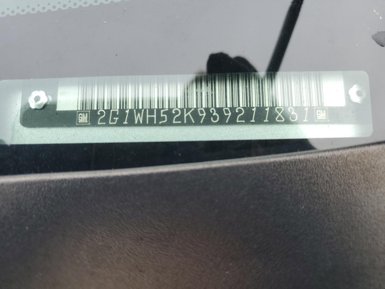 2003 Chevrolet Impala Ls VIN: 2G1WH52K939211831 Lot: 71478605