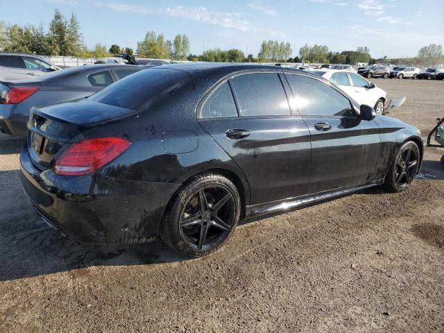 Sedans MERCEDES-BENZ C-CLASS 2015 Czarny