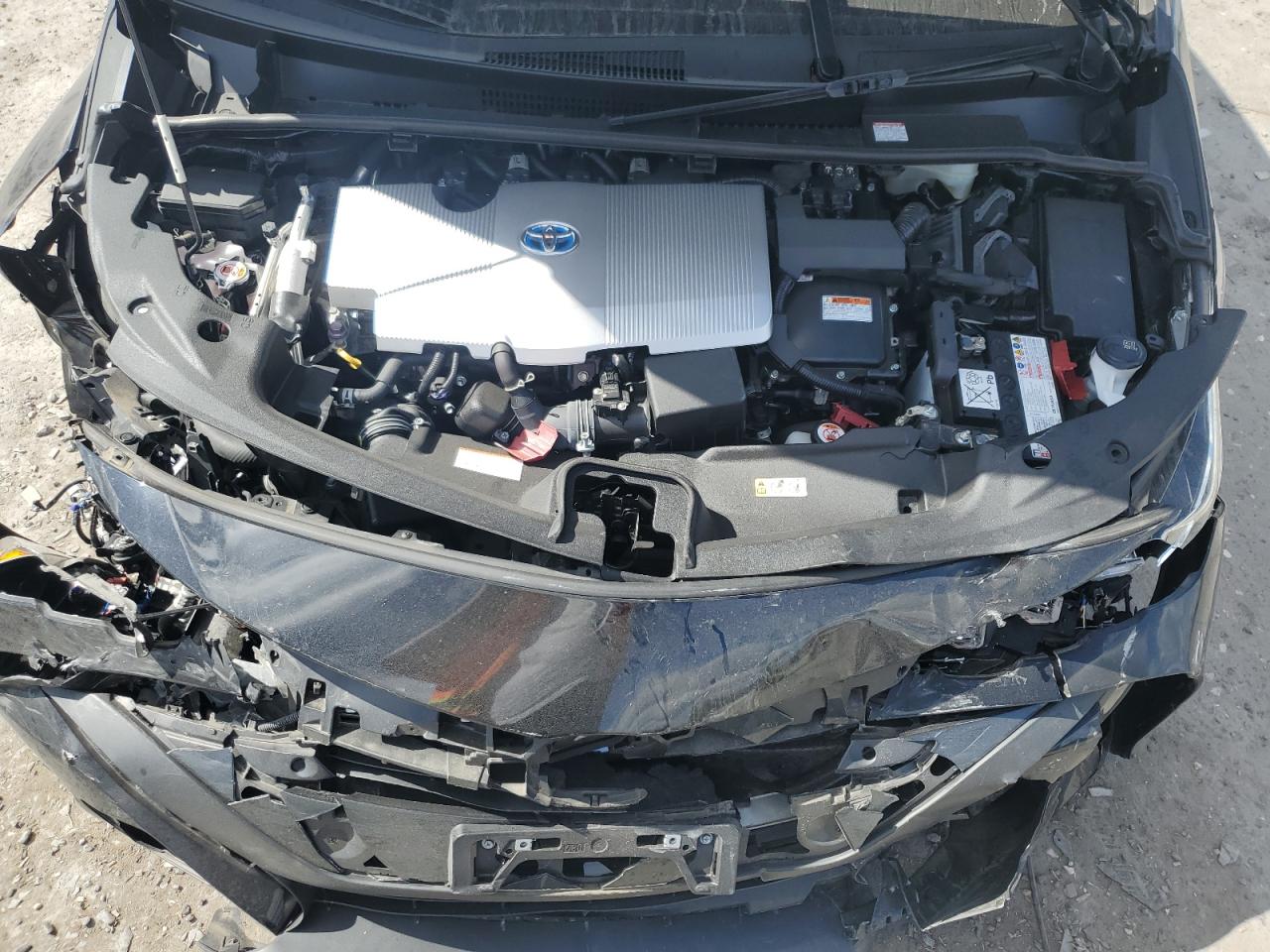 2021 Toyota Prius Prime Le VIN: JTDKAMFP2M3186954 Lot: 71192315