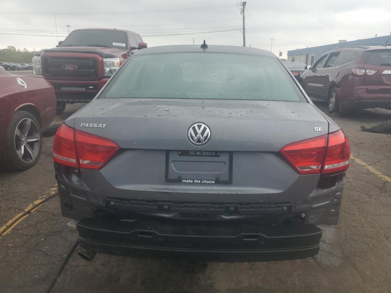 2013 Volkswagen Passat Se VIN: 1VWBH7A33DC127121 Lot: 81652825