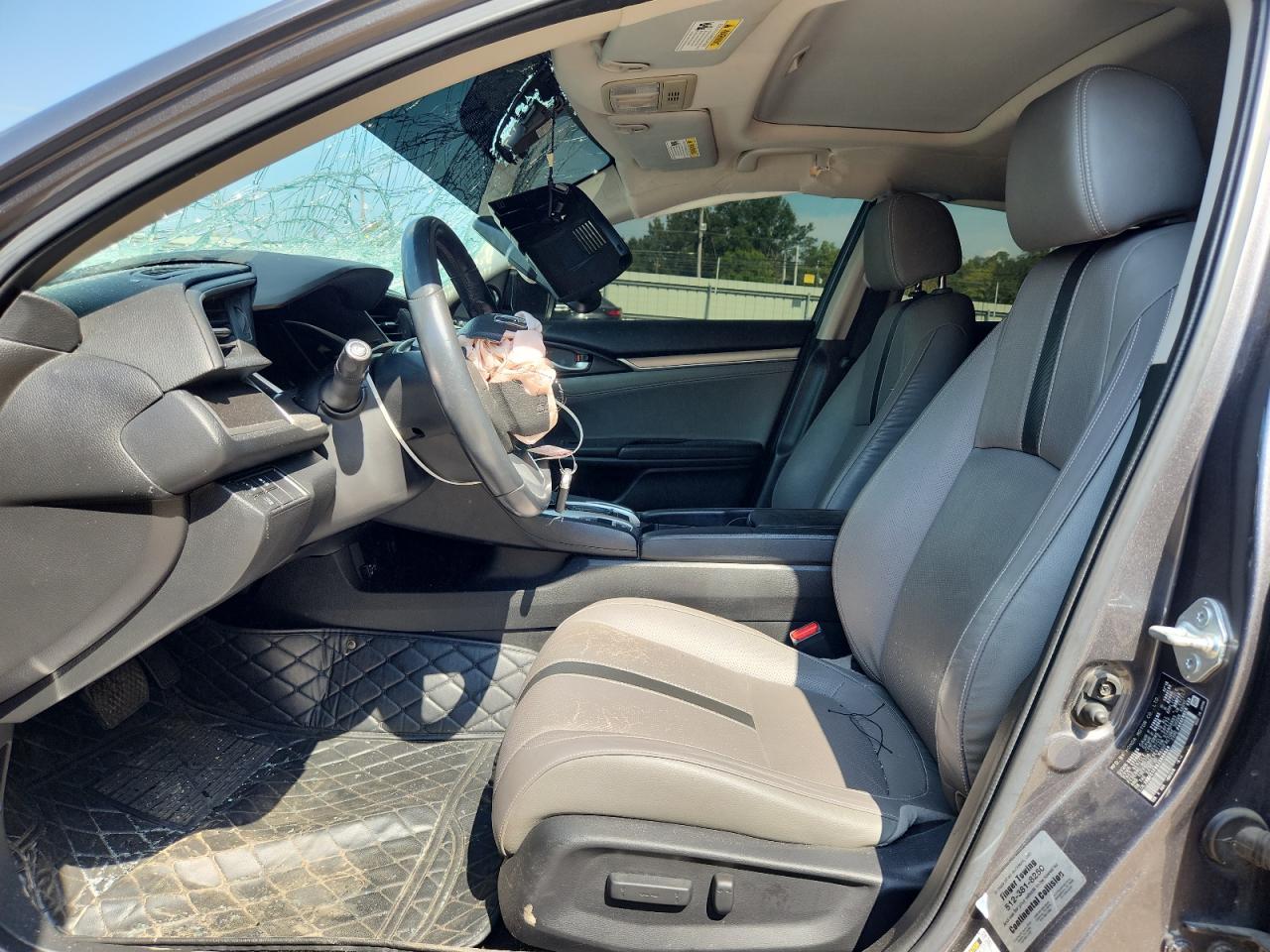 2018 Honda Civic Ex VIN: JHMFC1F80JX000589 Lot: 80110275