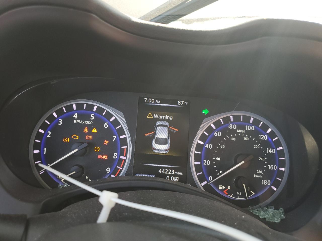 2018 Infiniti Q50 Luxe VIN: JN1EV7AR9JM610439 Lot: 81951575