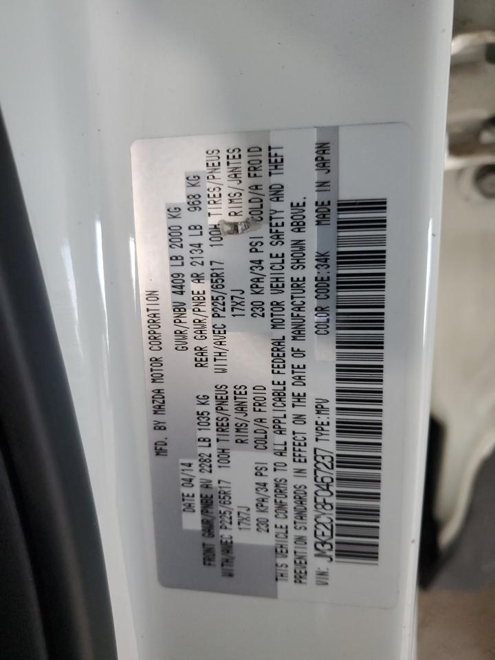 2015 Mazda Cx-5 Touring VIN: JM3KE2CY8F0467237 Lot: 80013435