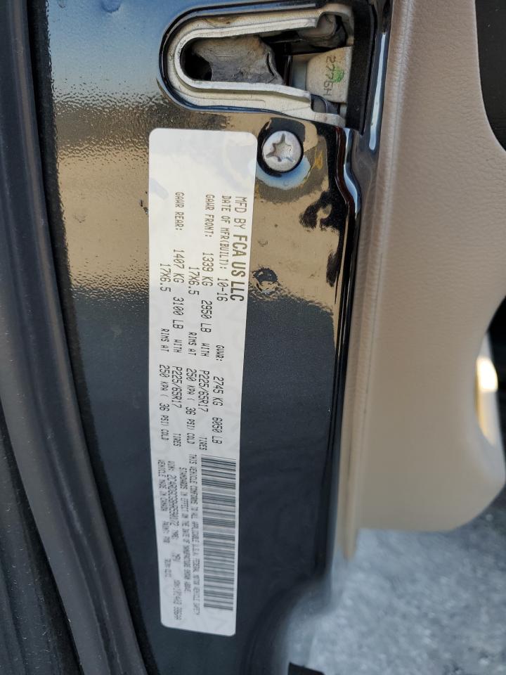 2017 Dodge Grand Caravan Sxt VIN: 2C4RDGCG8HR590172 Lot: 84546335