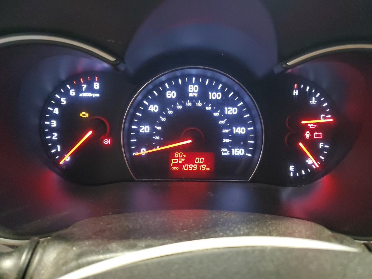 2014 Kia Sorento Lx VIN: 5XYKT3A65EG540384 Lot: 84482105