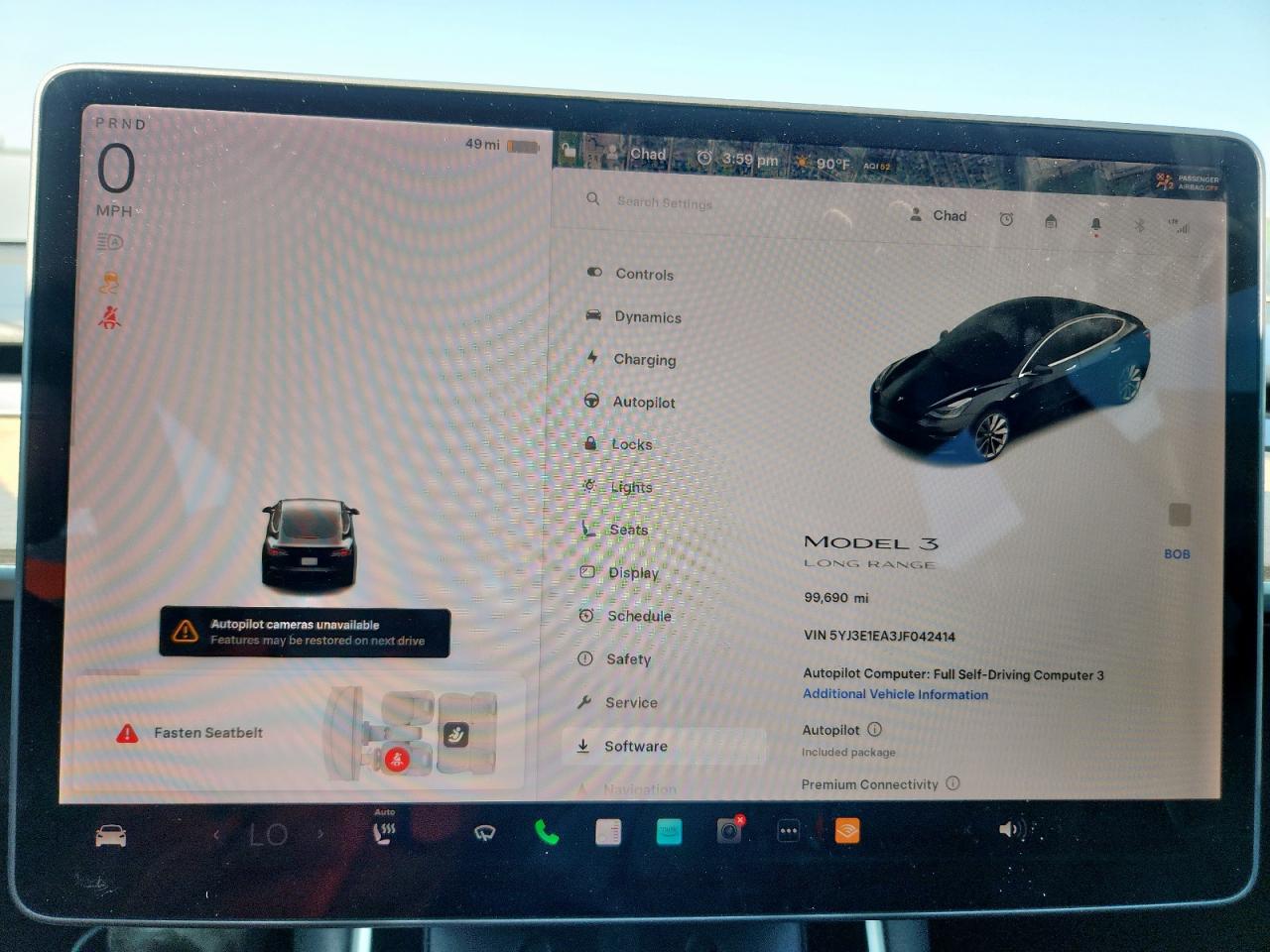 2018 Tesla Model 3 VIN: 5YJ3E1EA3JF042414 Lot: 70762685