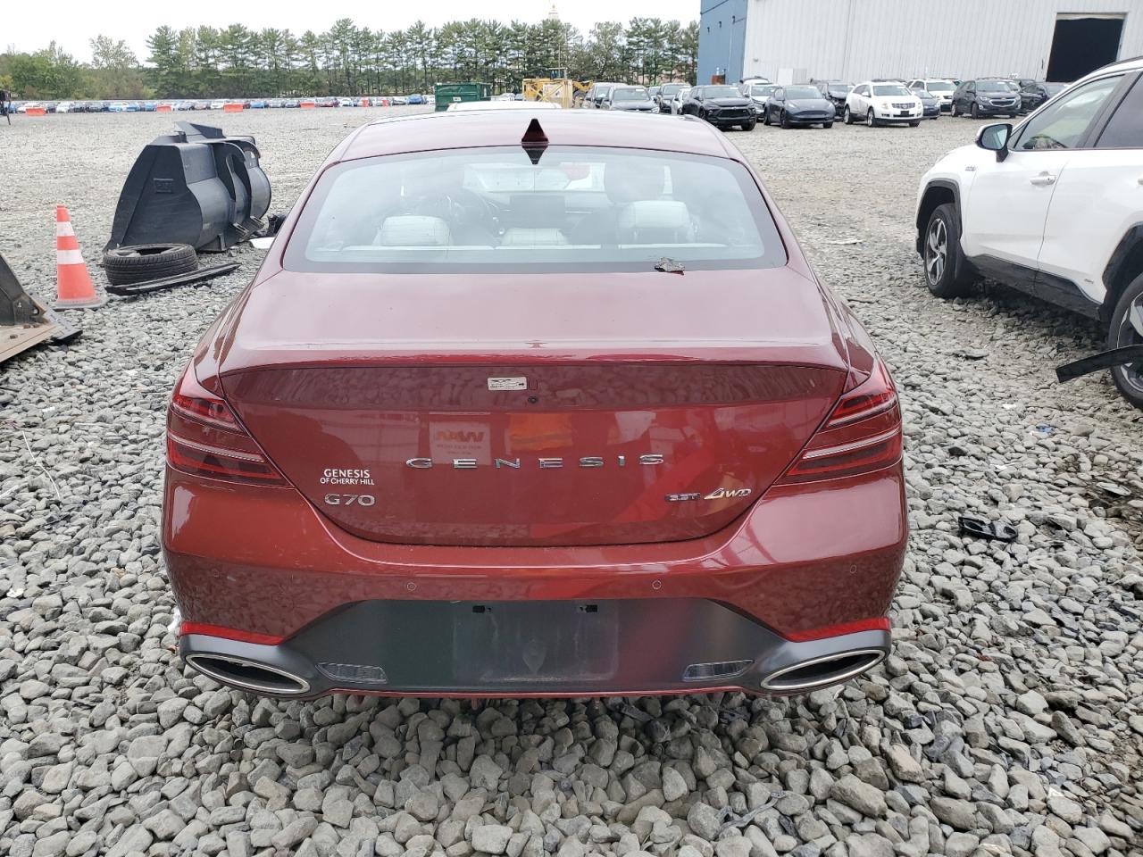 2025 Genesis G70 Sport Advanced VIN: KMTG54SE6SU146836 Lot: 81553125