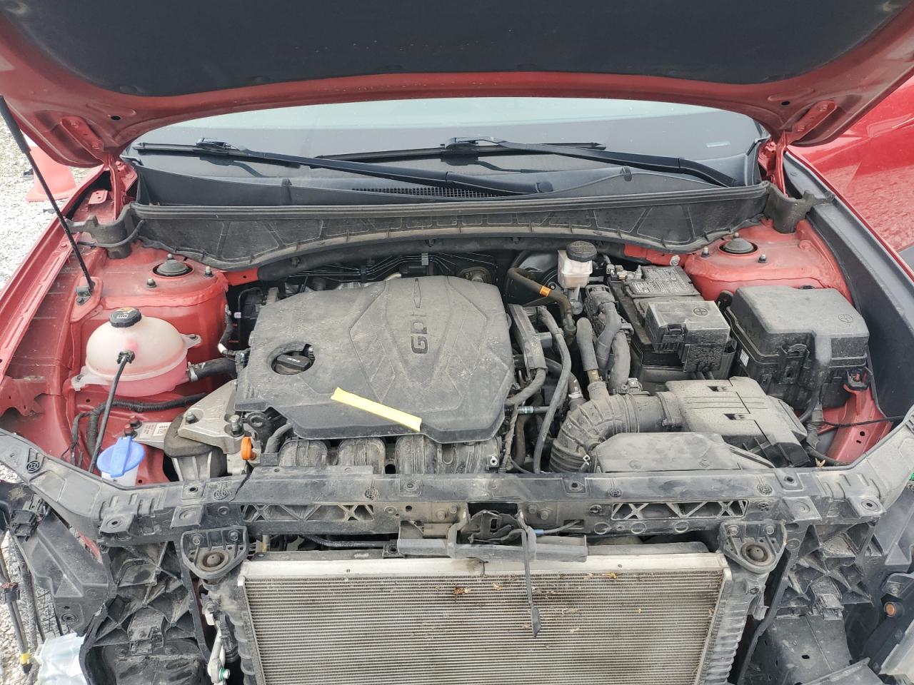 2022 Hyundai Tucson Sel VIN: 5NMJCCAE7NH077592 Lot: 80615295