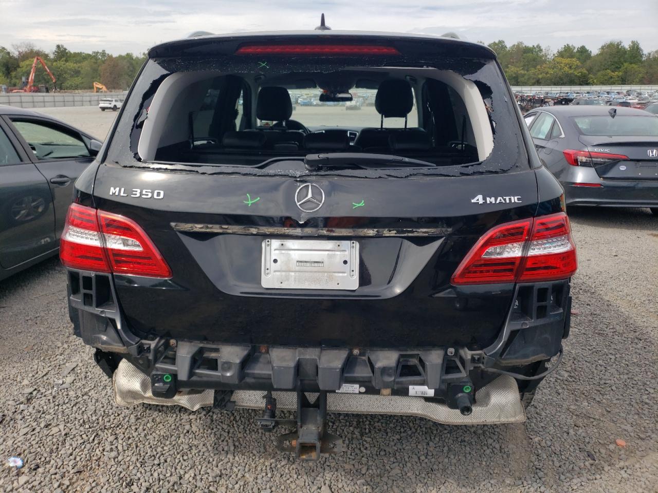 2015 Mercedes-Benz Ml 350 4Matic VIN: 4JGDA5HB4FA484061 Lot: 80348515