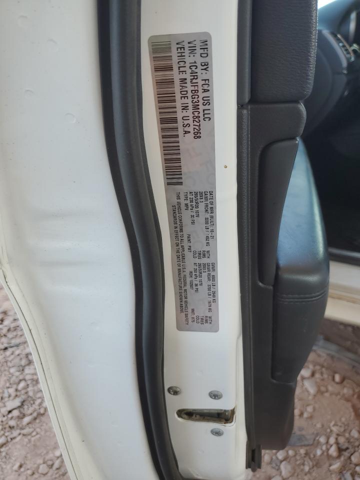 2021 Jeep Grand Cherokee Limited VIN: 1C4RJFBG3MC827268 Lot: 71868265