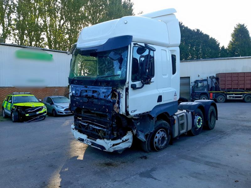 2022 DAF TRUCKS CF  for sale at Copart WOLVERHAMPTON