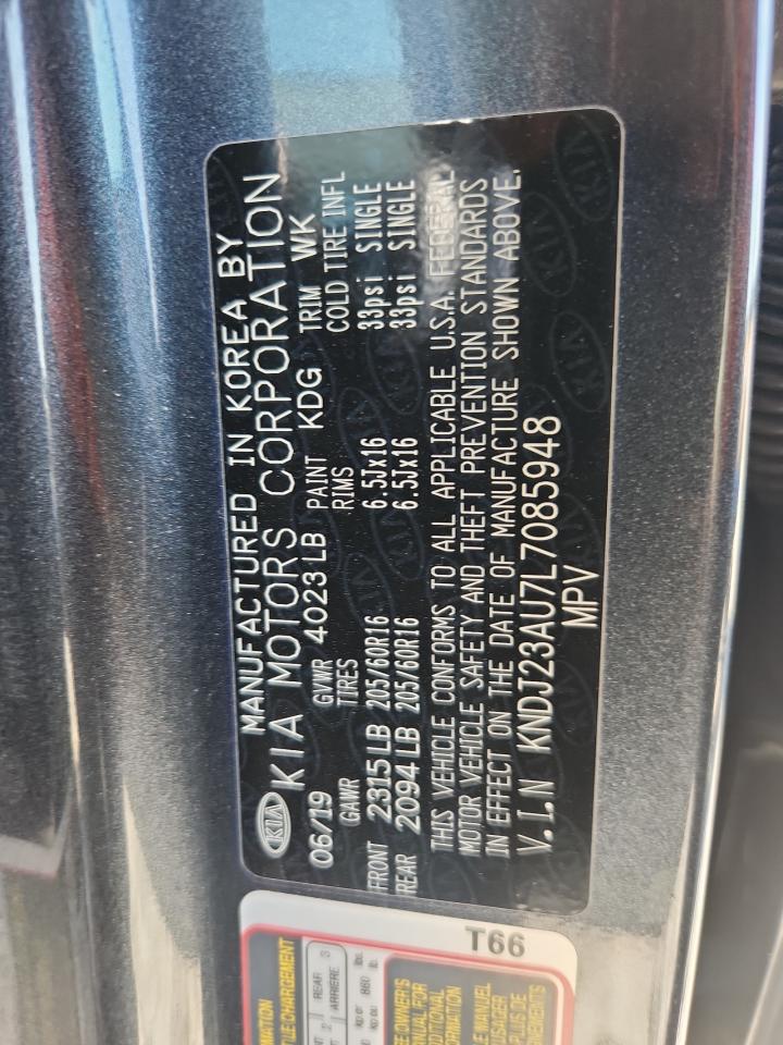 2020 Kia Soul Lx VIN: KNDJ23AU7L7085948 Lot: 81795615