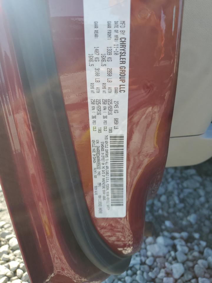 2010 Chrysler Town & Country Touring Plus VIN: 2A4RR8DX4AR495632 Lot: 80870805