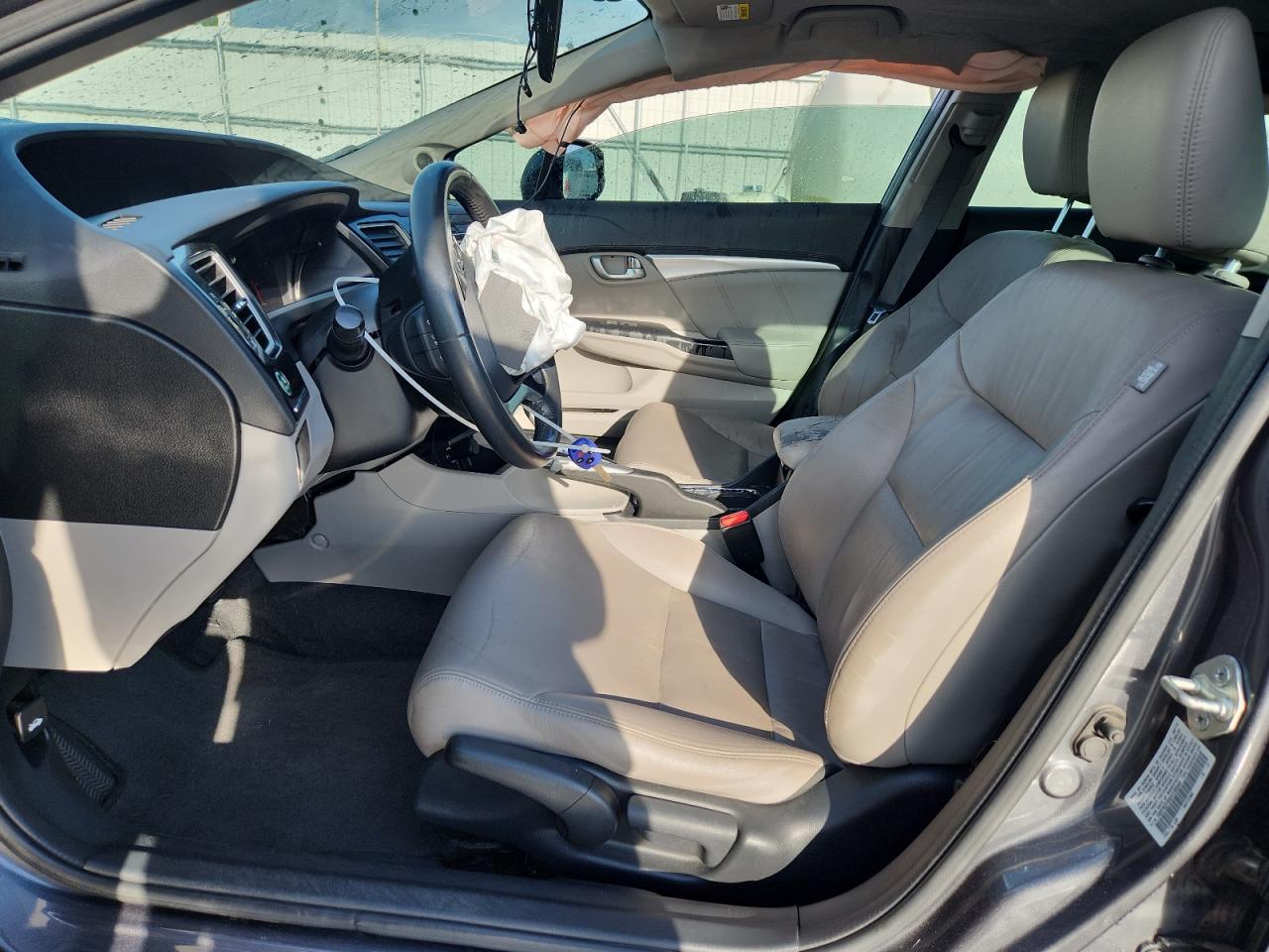 2013 Honda Civic Exl VIN: 19XFB2F93DE235544 Lot: 80015075