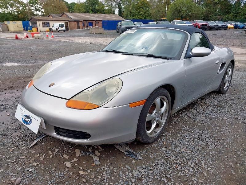2002 PORSCHE BOXSTER for sale at Copart WOLVERHAMPTON
