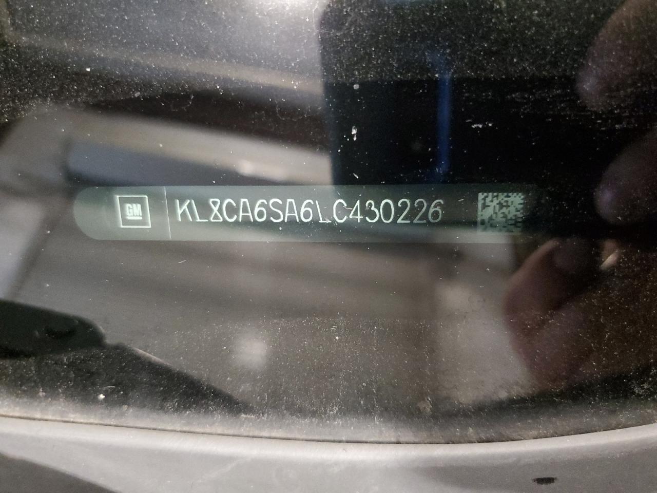 2020 Chevrolet Spark Ls VIN: KL8CA6SA6LC430226 Lot: 71440795