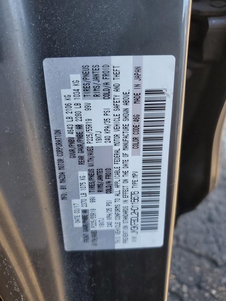 2017 Mazda Cx-5 Grand Touring VIN: JM3KFBDL2H0115676 Lot: 81299585