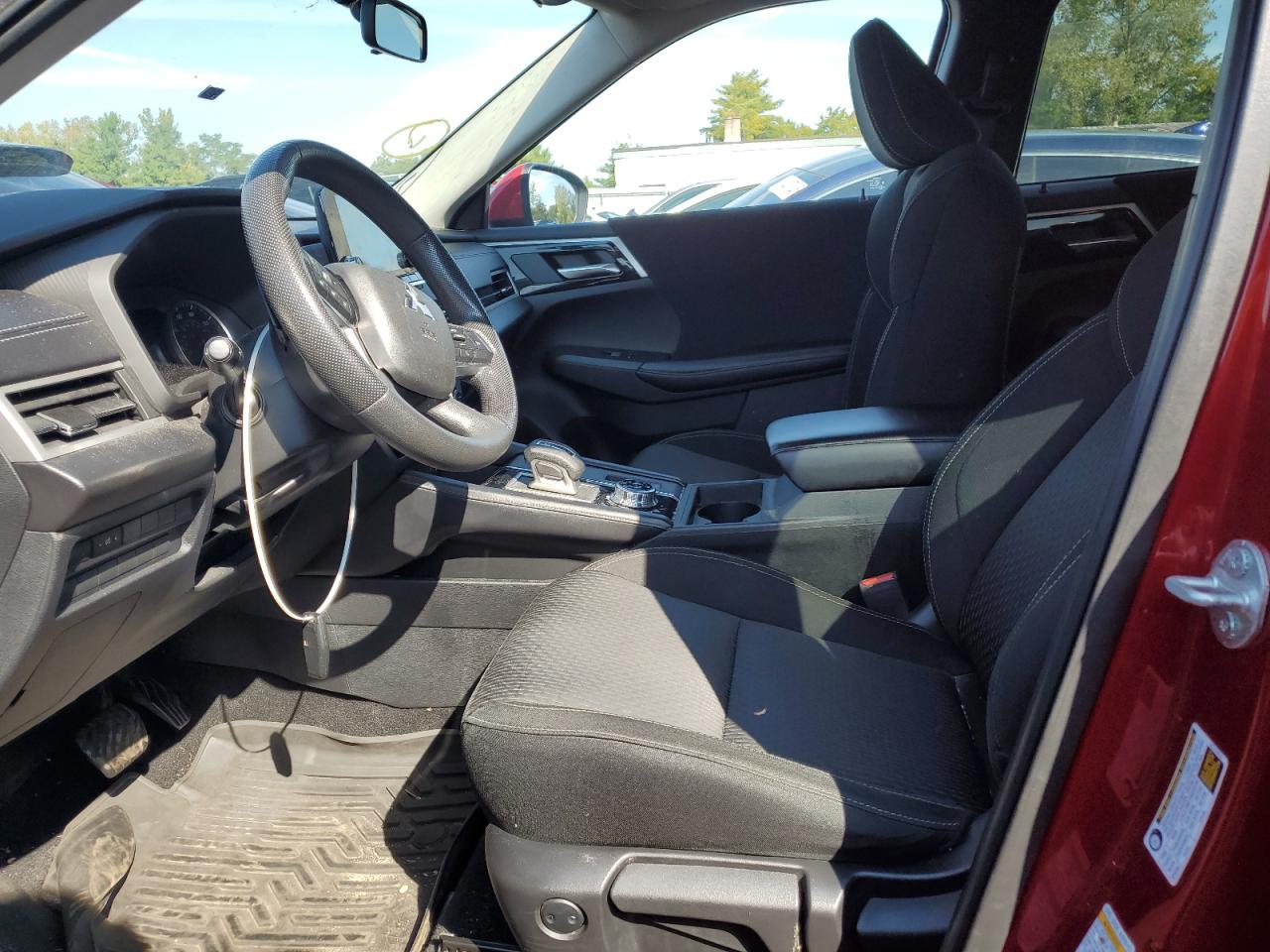 2022 Mitsubishi Outlander Es VIN: JA4J4TA87NZ035193 Lot: 80056255