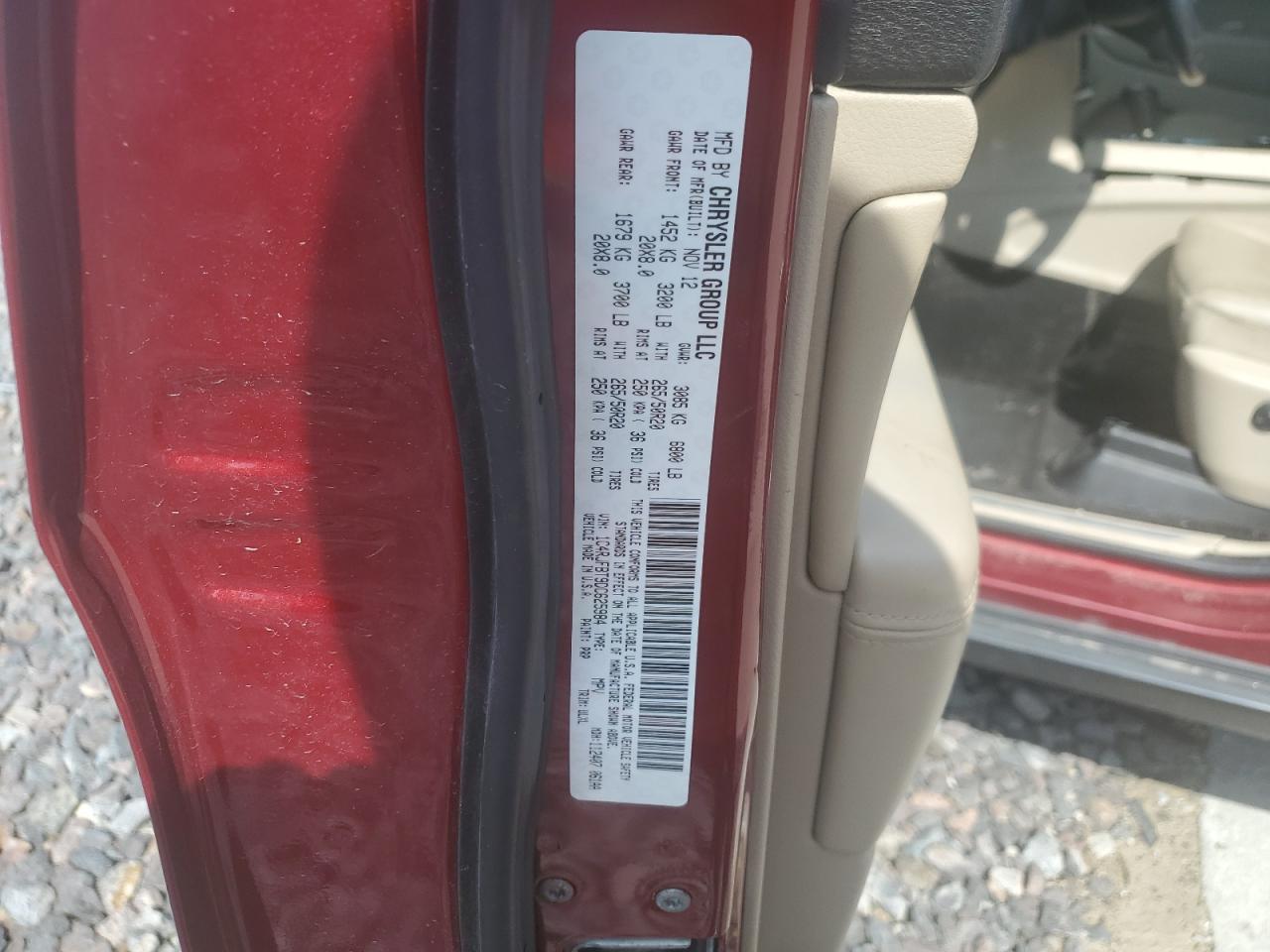 2013 Jeep Grand Cherokee Limited VIN: 1C4RJFBT9DC625984 Lot: 80372785