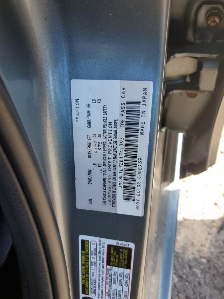 2013 Mazda 3 I VIN: JM1BL1L72D1741393 Lot: 81691115